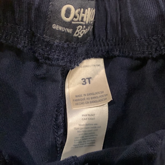 OshKosh B’Gosh & Place Sport Shorts 3 Piece Set in Blue & Gray - Picture 5 of 8